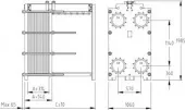 Пластинчатый разборный теплообменник SWEP GX-85S